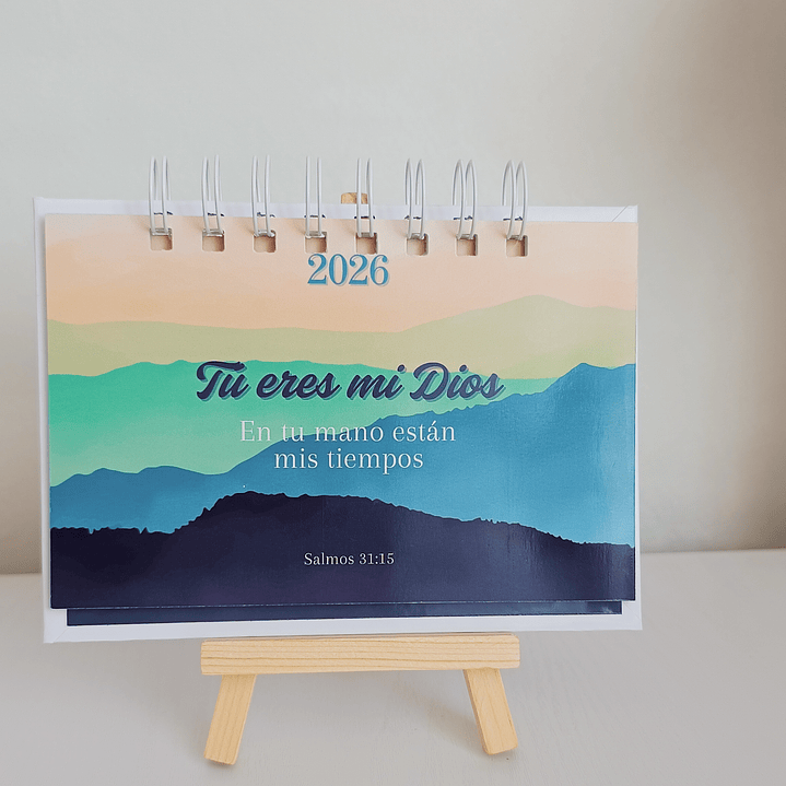 Calendario de Escritorio 2026 – “Tú eres mi Dios, en tus manos están mis tiempos” 11
