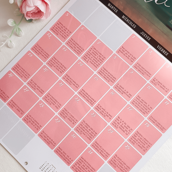 Calendario Mural 2026 – 4 Diseños Disponibles 6