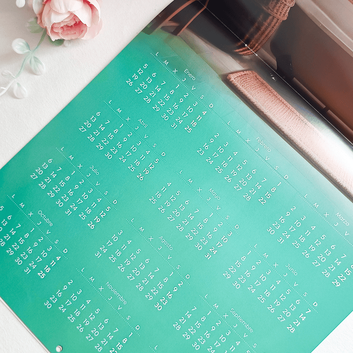 Calendario Mural 2026 – 4 Diseños Disponibles 9