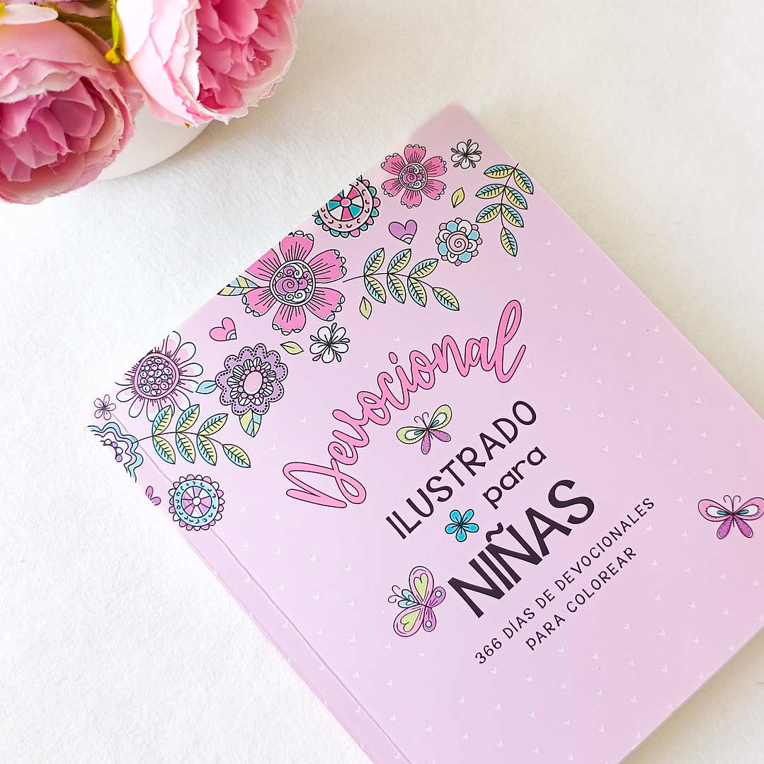 Devocional Ilustrado para Niñas – 366 días del arte de colorear y devociones plenas de fe 1