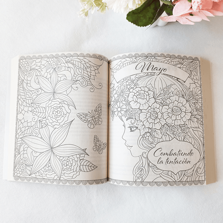Devocional Ilustrado para Niñas – 366 días del arte de colorear y devociones plenas de fe 3