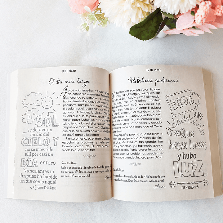 Devocional Ilustrado para Niñas – 366 días del arte de colorear y devociones plenas de fe 5