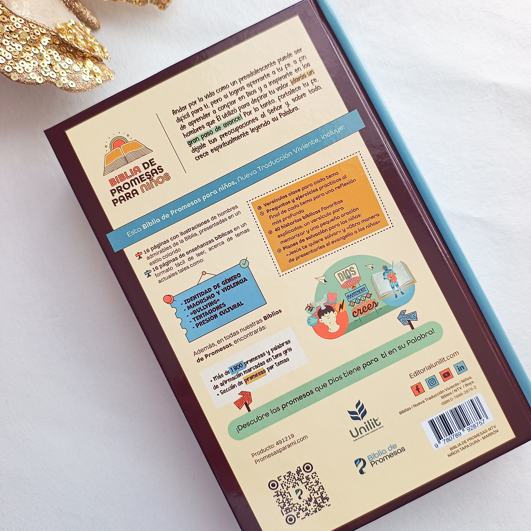 Biblia de Promesas para Niños NTV 3