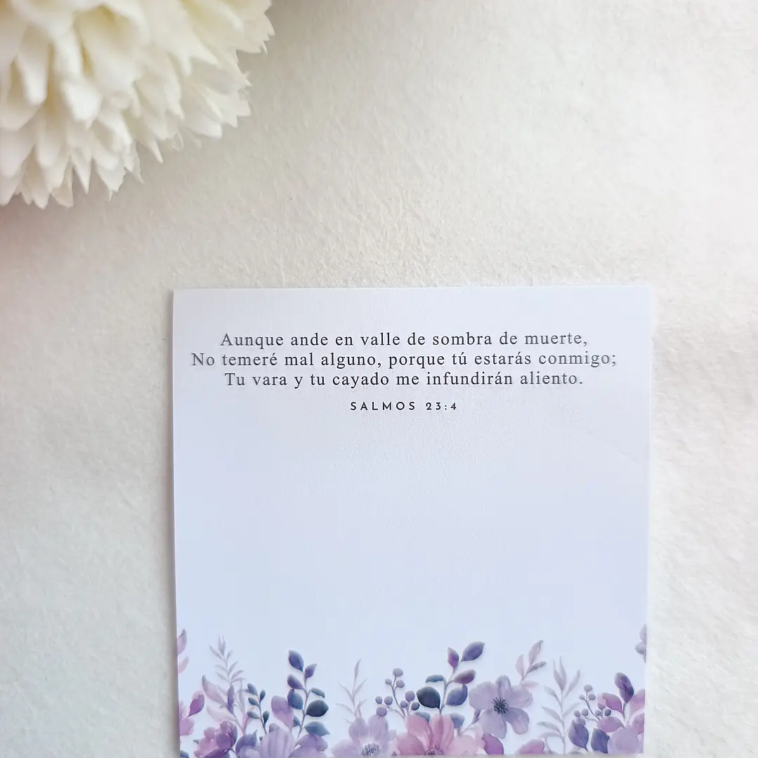 Notas Autoadhesivas con Versículos 6