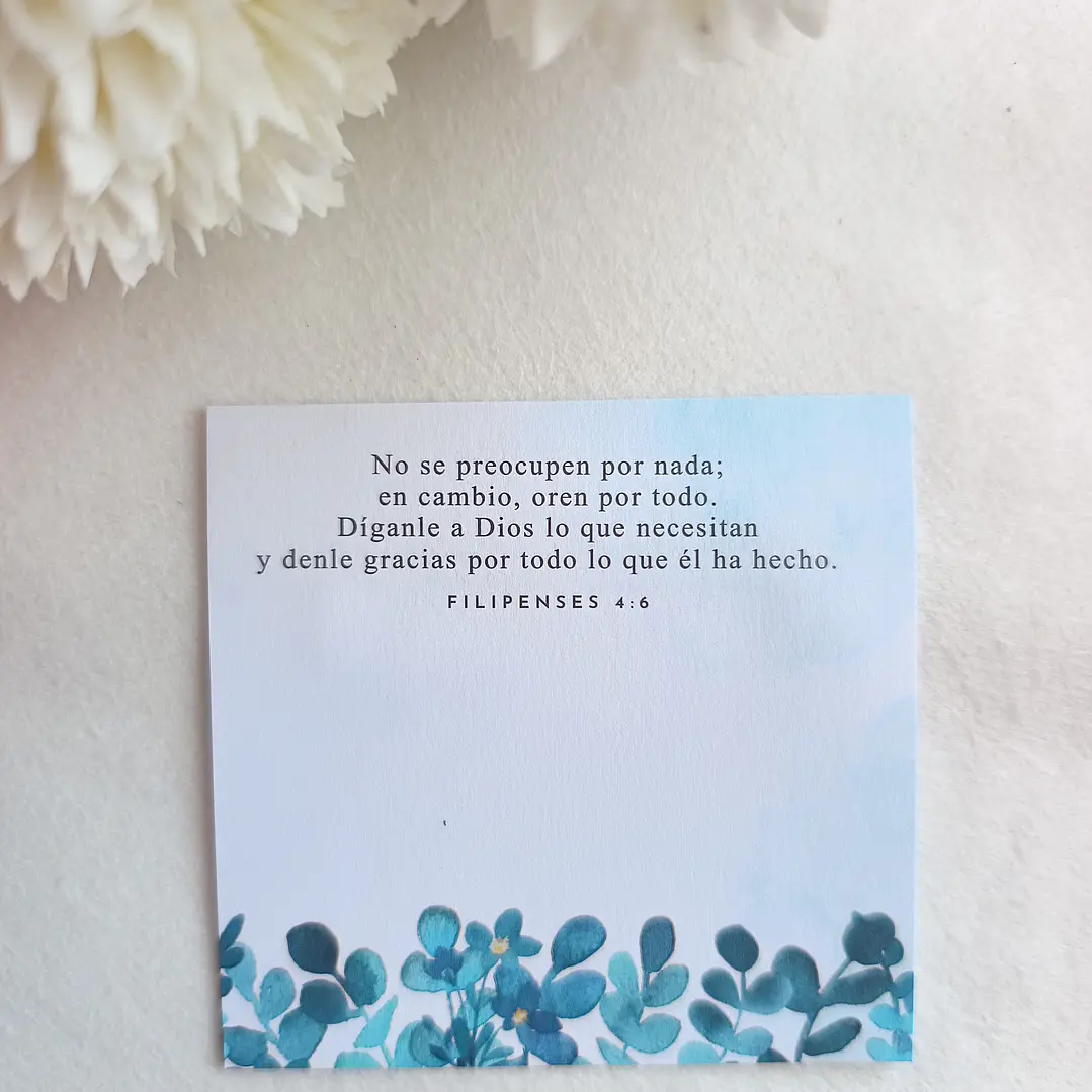 Notas Autoadhesivas con Versículos 3