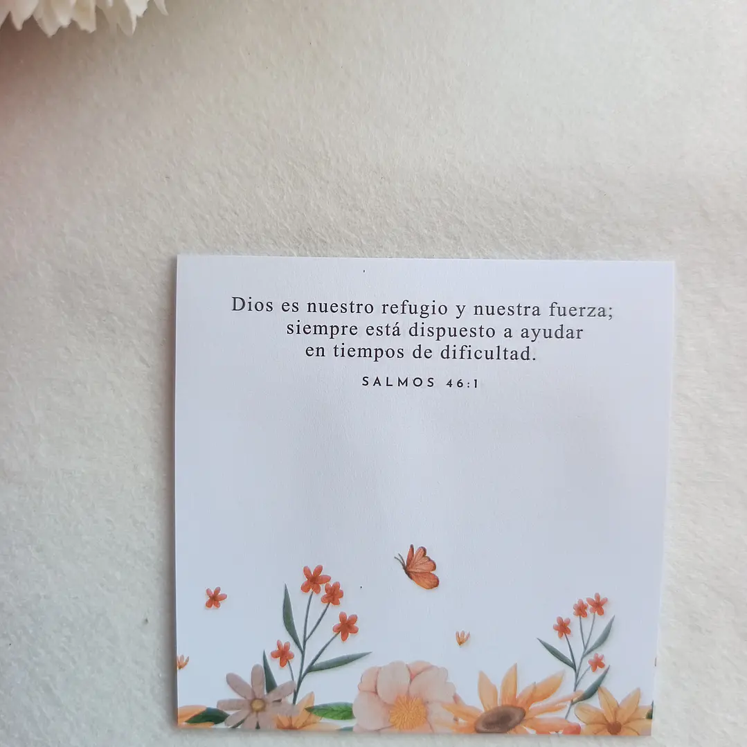 Notas Autoadhesivas con Versículos 10