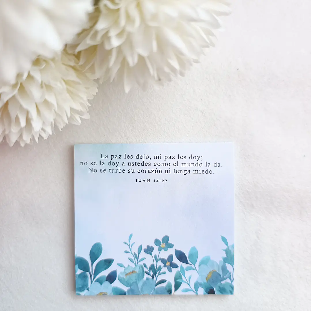 Notas Autoadhesivas con Versículos 4