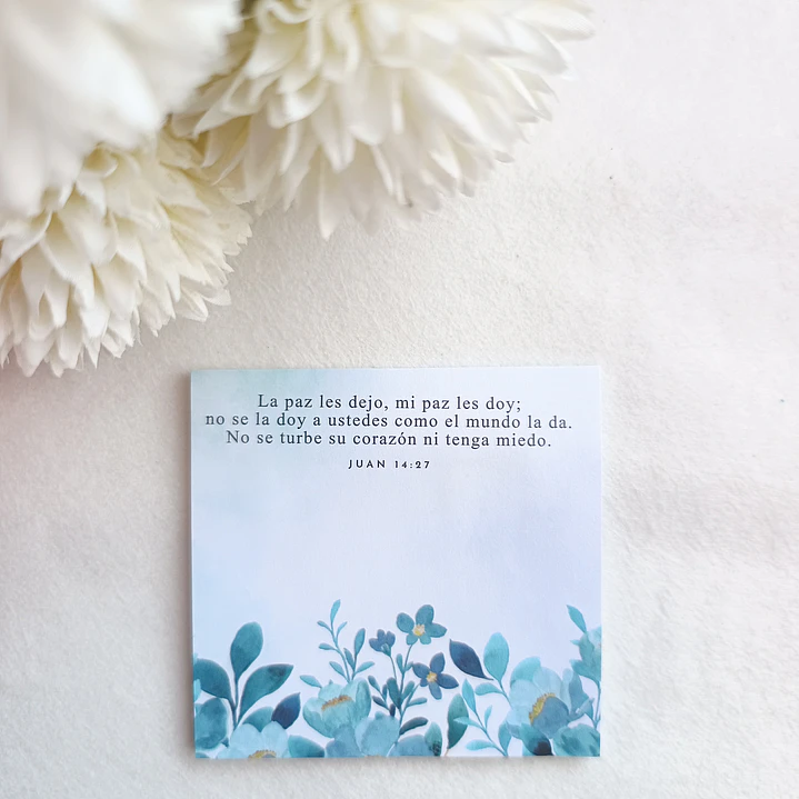 Notas Autoadhesivas con Versículos 4