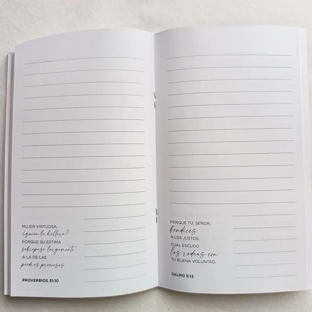 Libreta de Apuntes con Versículos – 9 Diseños Disponibles 2