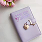Libreta Eterna con Candado “Donde Dios te plante, florece” - Miniatura 3