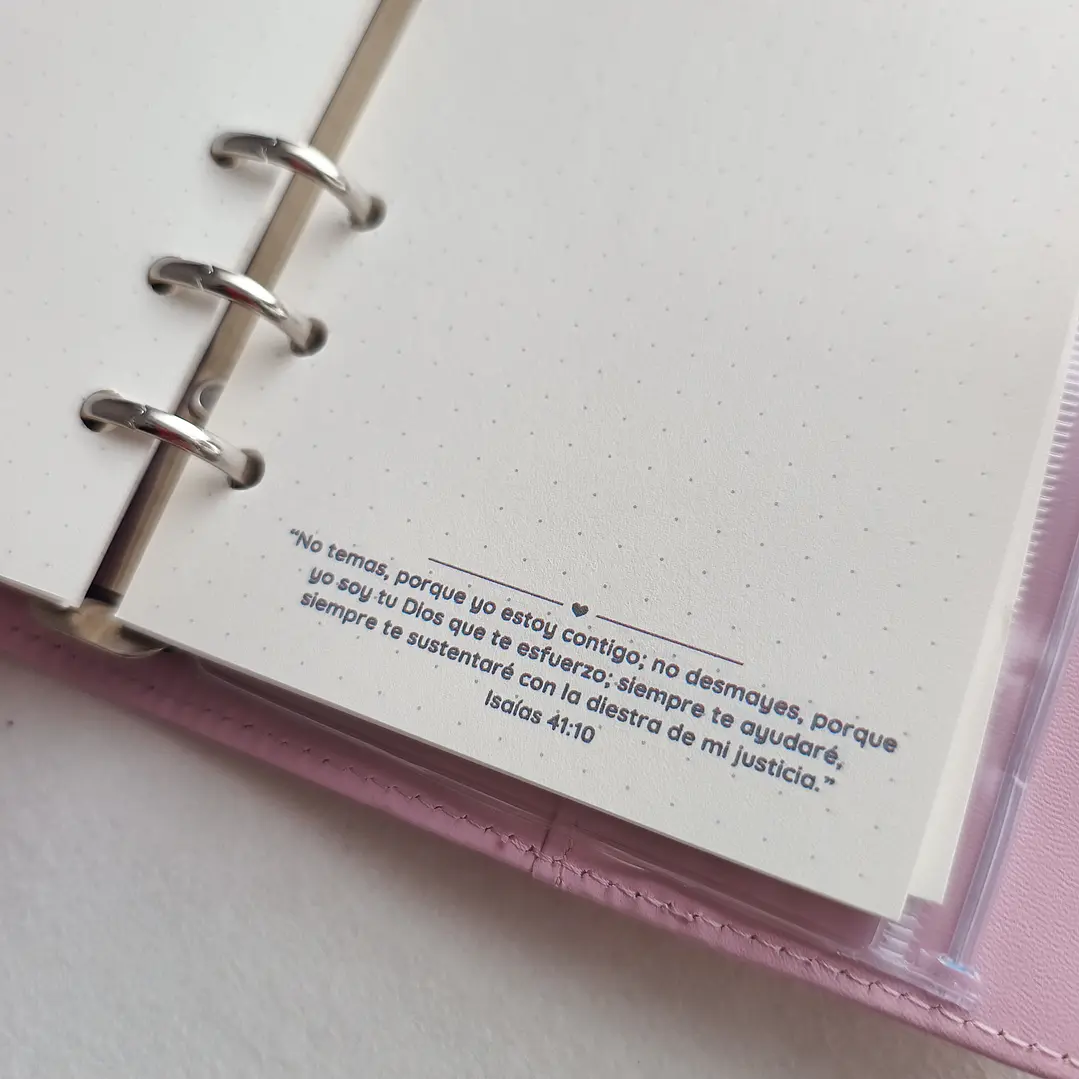 Libreta Eterna con Candado “Donde Dios te plante, florece” 12