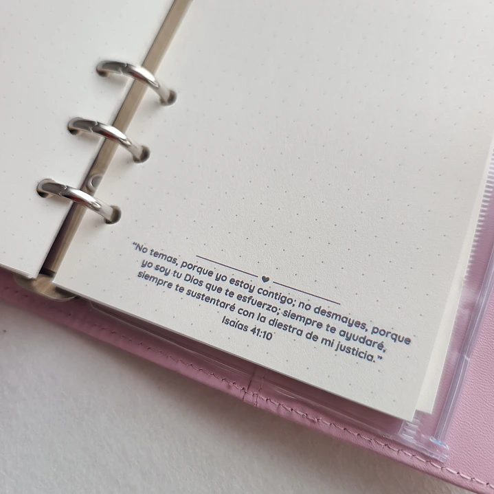 Libreta Eterna con Candado “Donde Dios te plante, florece” 12