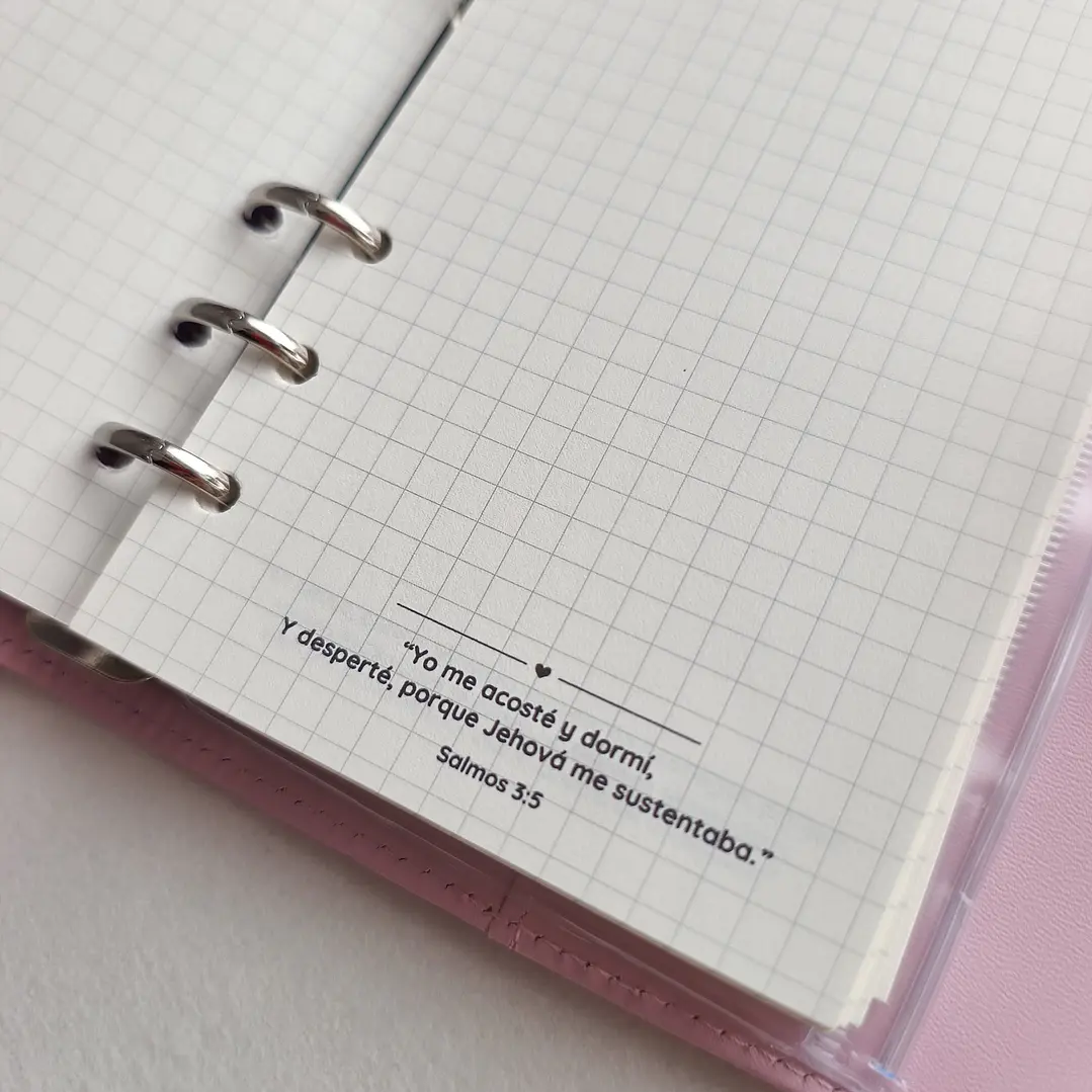 Libreta Eterna con Candado “Donde Dios te plante, florece” 13