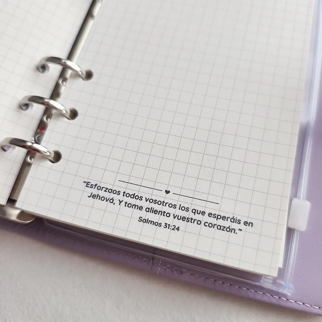 Libreta Eterna con Candado “Donde Dios te plante, florece” 18