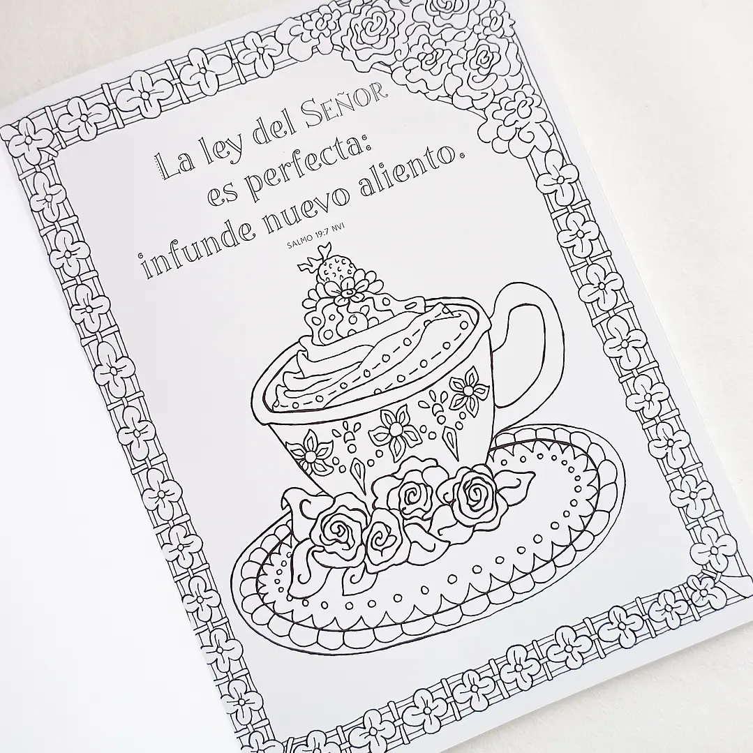Libro para Colorear “Gracia Sublime” 8