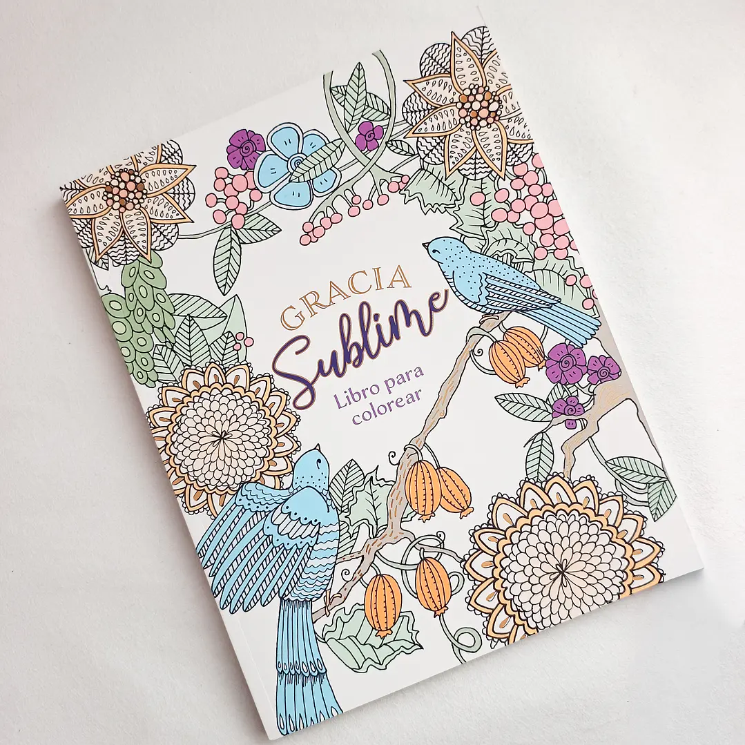 Libro para Colorear “Gracia Sublime” 1