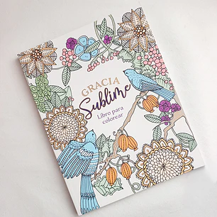 Libro para Colorear “Gracia Sublime”