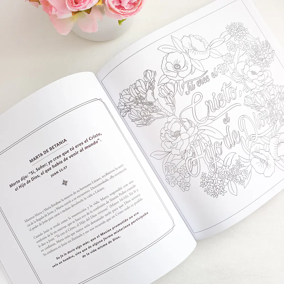 Libro para Colorear “Las Mujeres de la Biblia Nos Hablan” 4