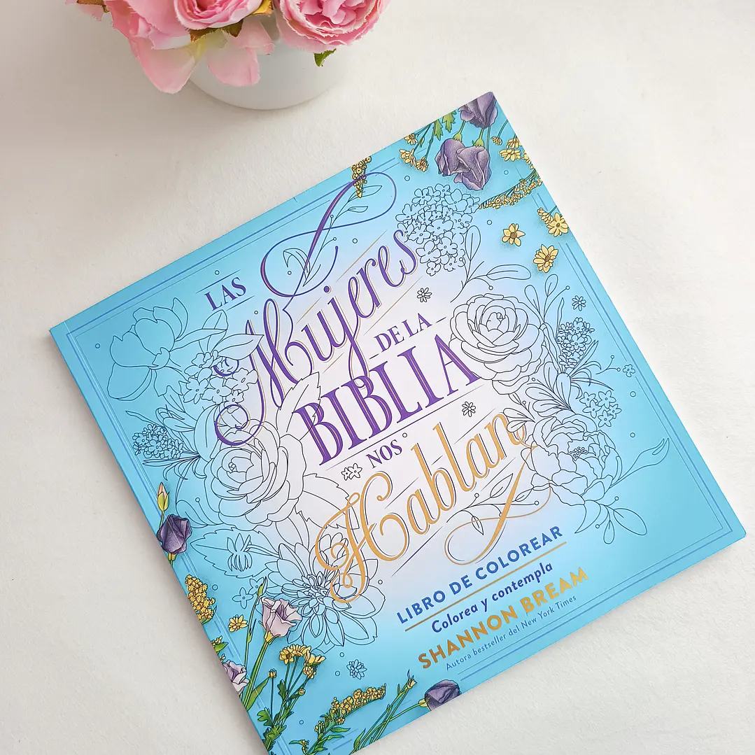 Libro para Colorear “Las Mujeres de la Biblia Nos Hablan” 1