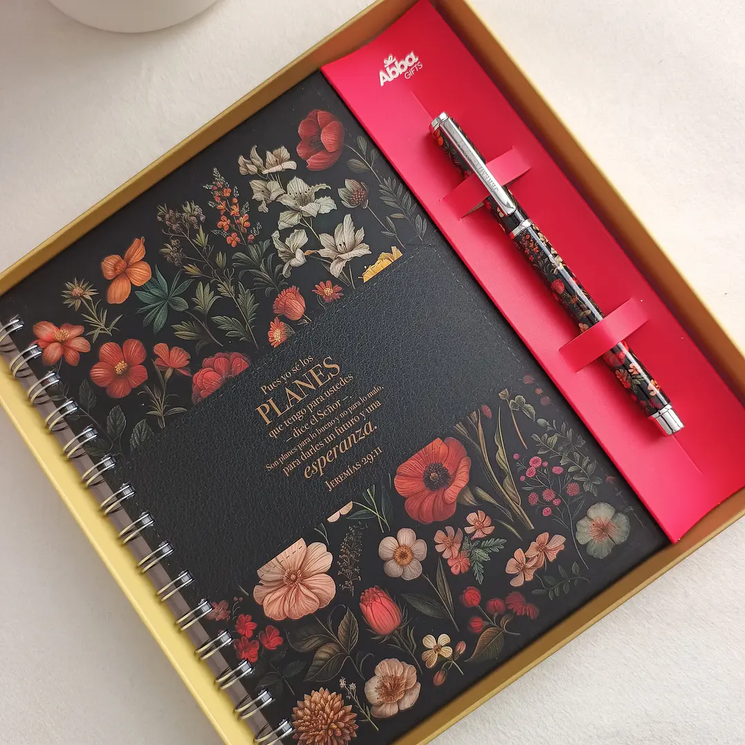 Pack Libreta + Lapicera (varios diseños) 12