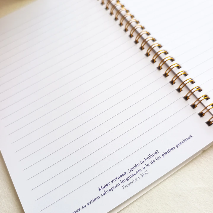 Libreta con espiral Proverbios (3 diseños diferentes) 5