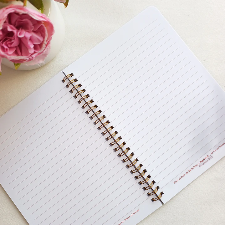 Libreta con espiral Proverbios (3 diseños diferentes) 8