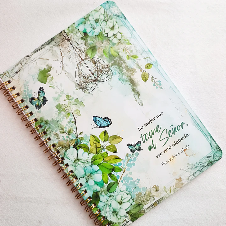 Libreta con espiral Proverbios (3 diseños diferentes) 10