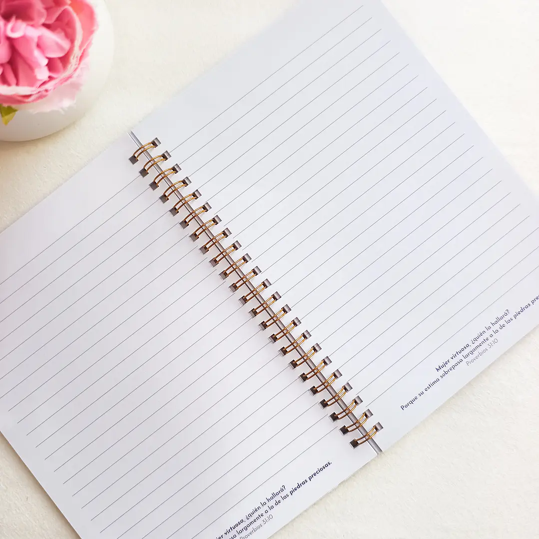 Libreta con espiral Proverbios (3 diseños diferentes) 4
