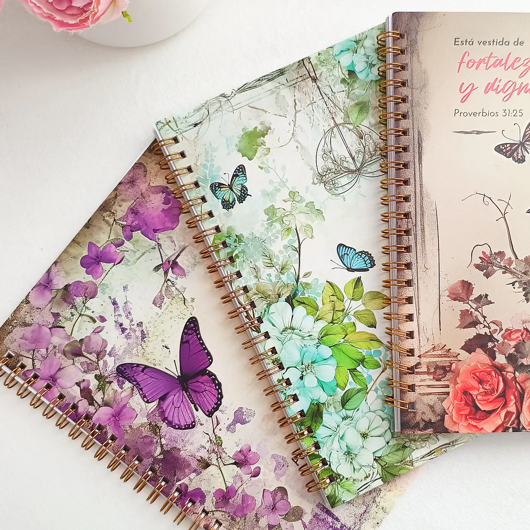 Libreta con espiral Proverbios (3 diseños diferentes) 1