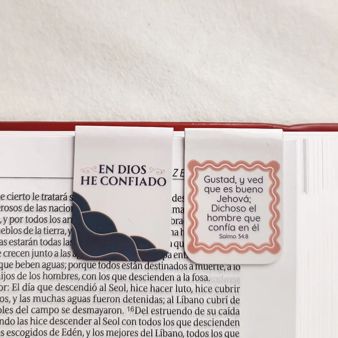 Set de 2 Marcapáginas Magnéticos para Varón 1