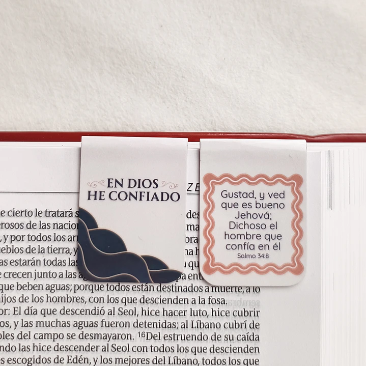 Set de 2 Marcapáginas Magnéticos para Varón 1