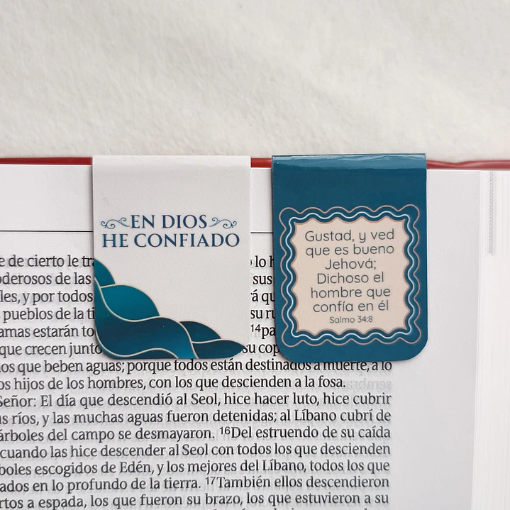 Set de 2 Marcapáginas Magnéticos para Varón 3