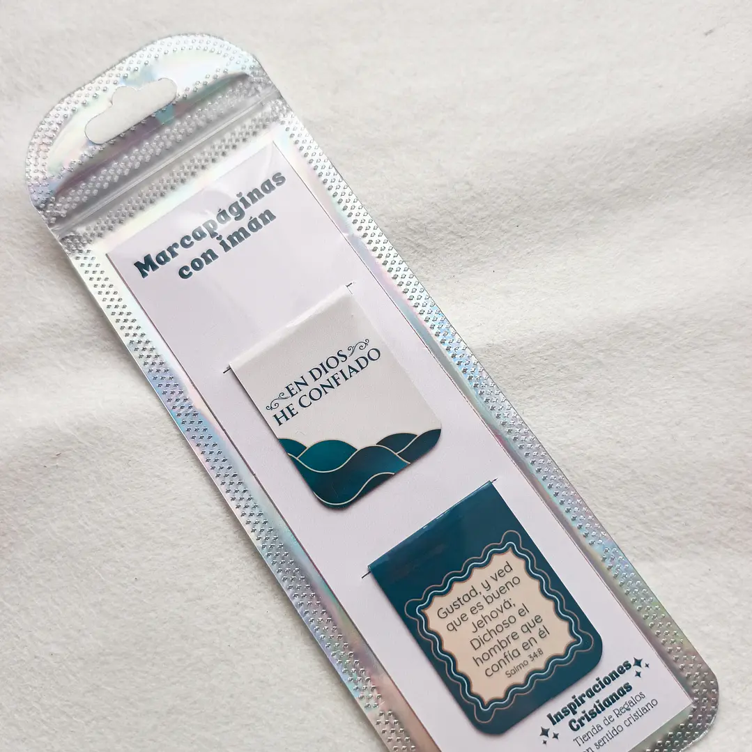 Set de 2 Marcapáginas Magnéticos para Varón 4