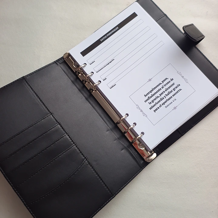 Libreta eterna Grande para varón - Sus misericordias son nuevas cada mañana  4