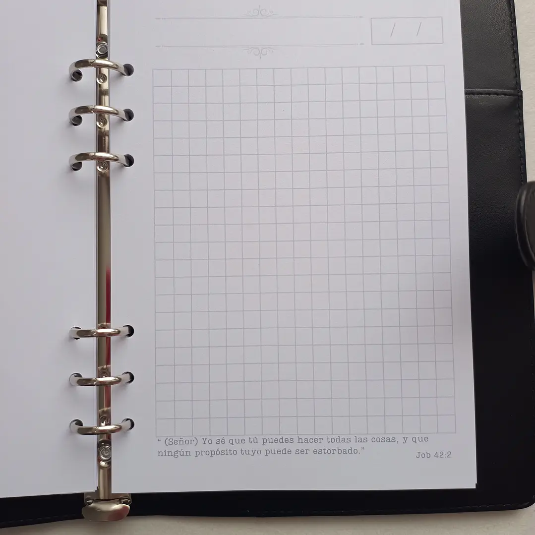 Libreta eterna Grande para varón - Sus misericordias son nuevas cada mañana  7