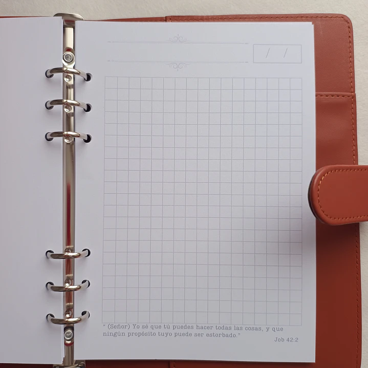 Libreta eterna Grande para varón - Sus misericordias son nuevas cada mañana  14