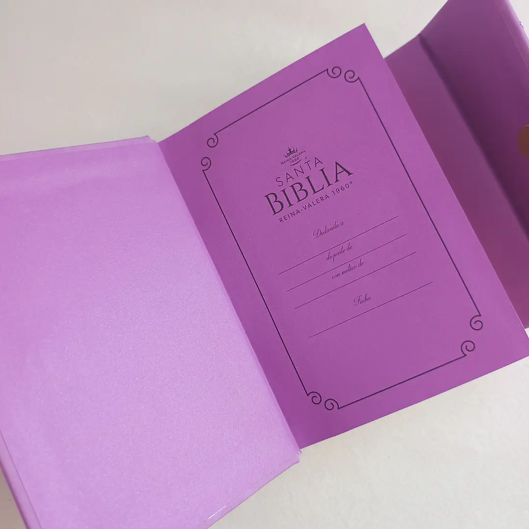 Biblia tipo cartera Reina Valera 1960 14