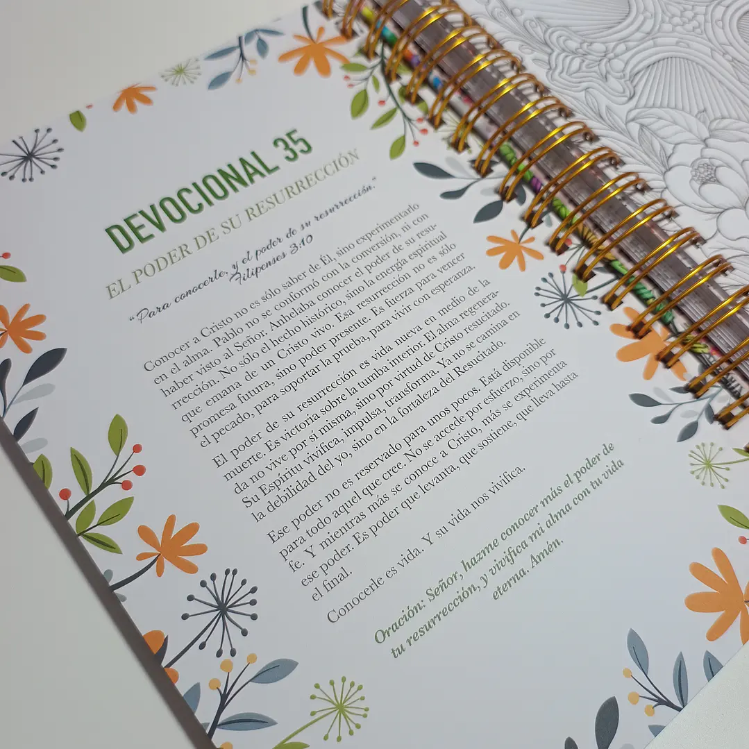 Devocional para Colorear | 100 Reflexiones para Fortalecer tu Fe 10