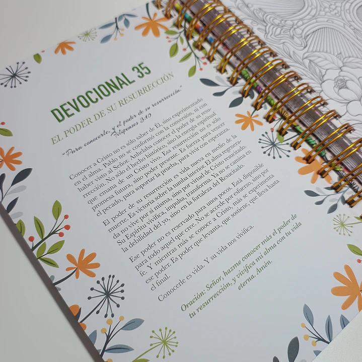 Devocional para Colorear | 100 Reflexiones para Fortalecer tu Fe 10