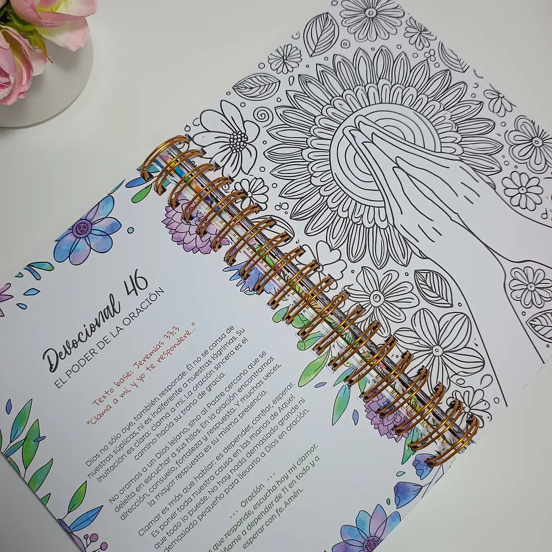 Devocional para Colorear | 100 Reflexiones para Fortalecer tu Fe 15