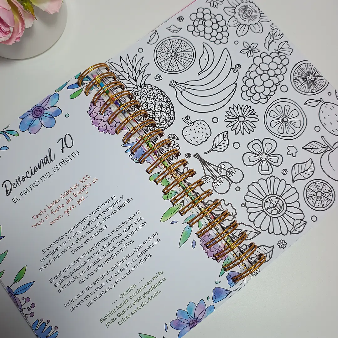 Devocional para Colorear | 100 Reflexiones para Fortalecer tu Fe 16
