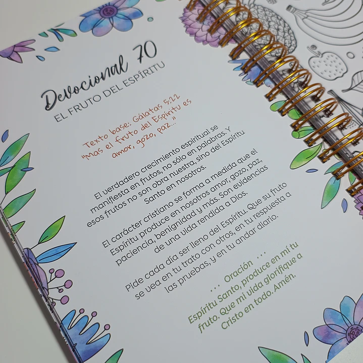 Devocional para Colorear | 100 Reflexiones para Fortalecer tu Fe 17