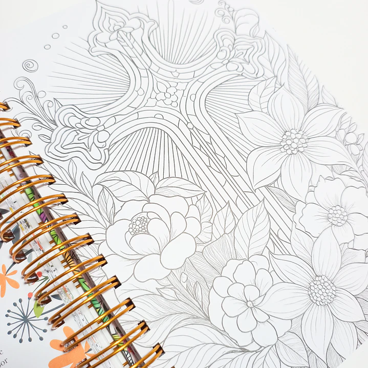 Devocional para Colorear | 100 Reflexiones para Fortalecer tu Fe 8