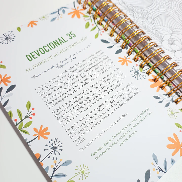 Devocional para Colorear | 100 Reflexiones para Fortalecer tu Fe 7
