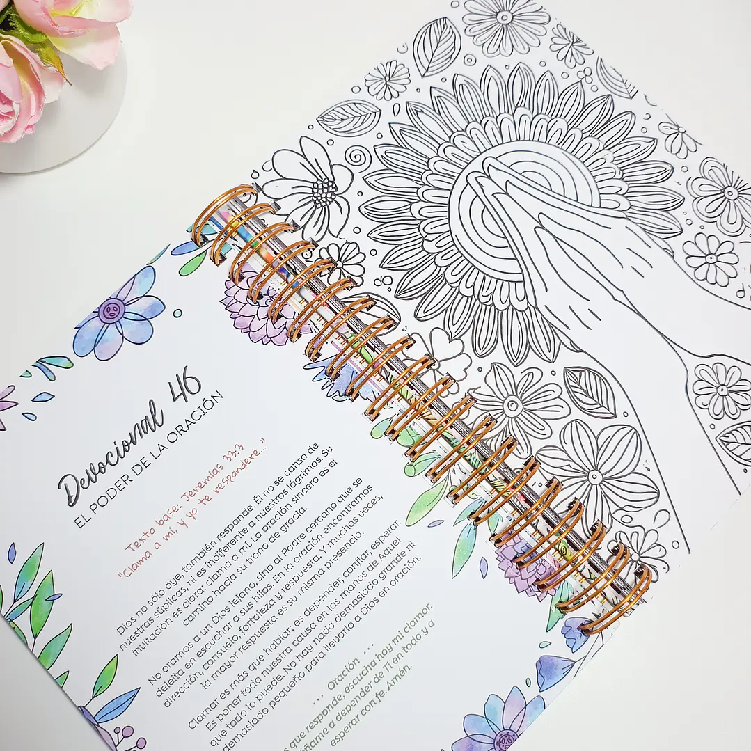 Devocional para Colorear | 100 Reflexiones para Fortalecer tu Fe 15