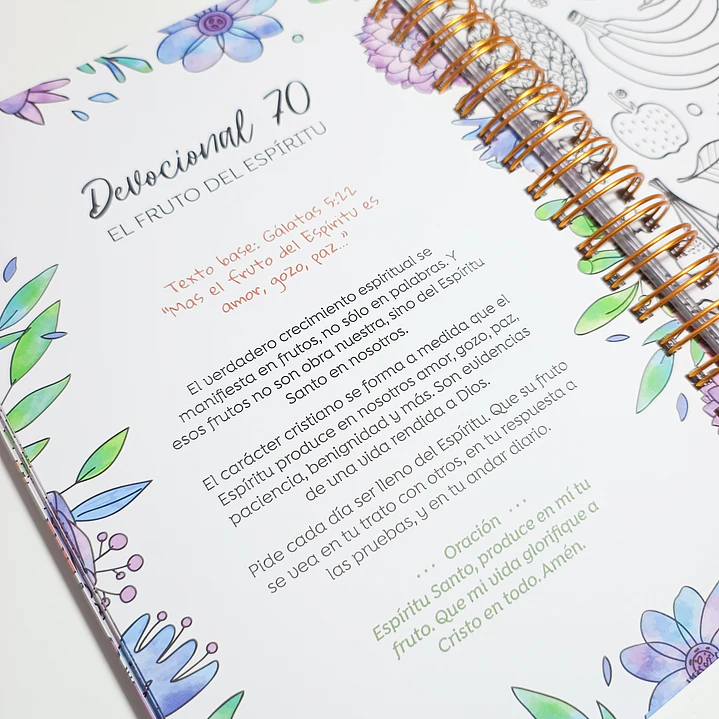 Devocional para Colorear | 100 Reflexiones para Fortalecer tu Fe 16