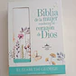 Biblia de la Mujer Conforme al Corazón de Dios – Reina Valera 1960, Tapa Imitación Piel blanca floral - Miniatura 2
