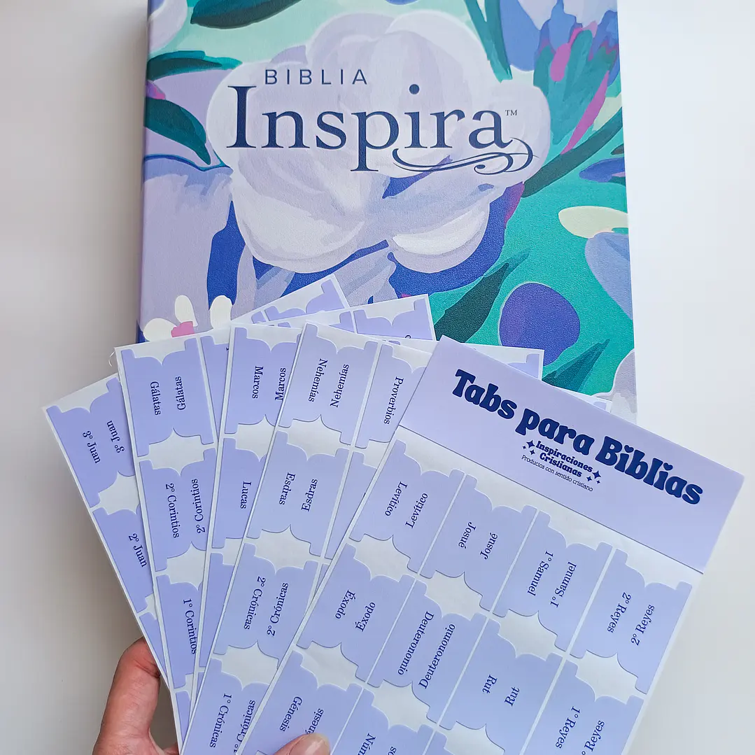 Tabs Unicolor (Pestañas) Libros de la Biblia 6