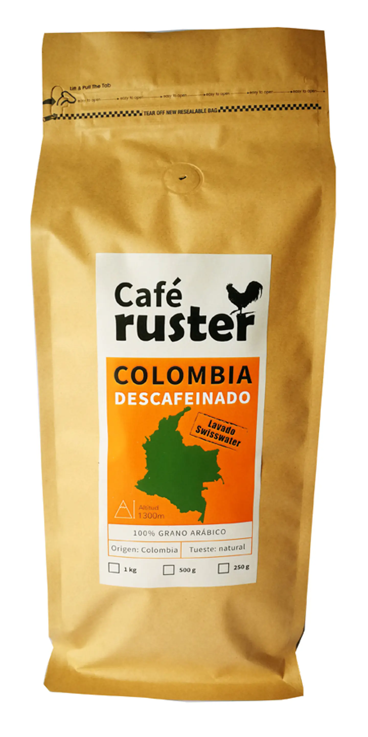 Café Ruster - Colombia Descafeinado 1