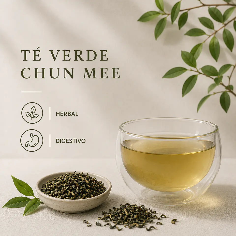 Té Verde Chun Mee China 3